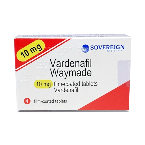 Vardenafil 10mg 4 tablets Sovereign